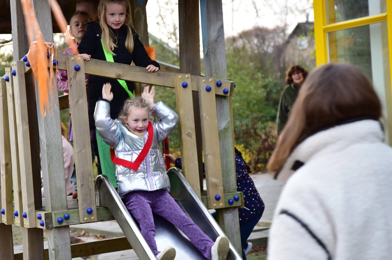 Opening schoolplein